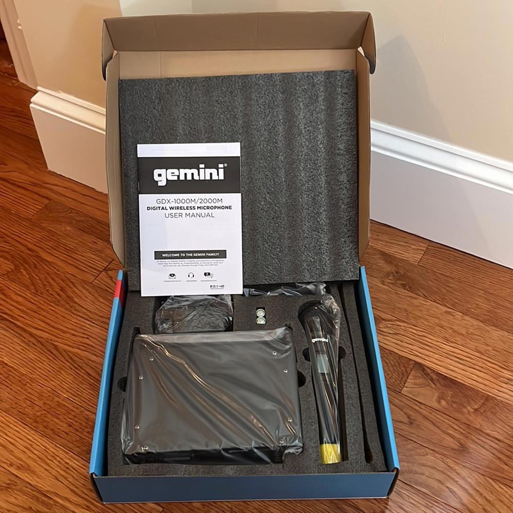 Gemini GDX-100M/200M Digital Wireless Microphone - Picture 6 of 6
